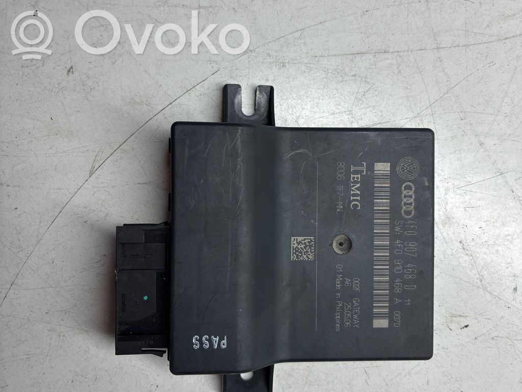 Gateway control module   4F0907468D,8006TF7MNL,4F0910468A