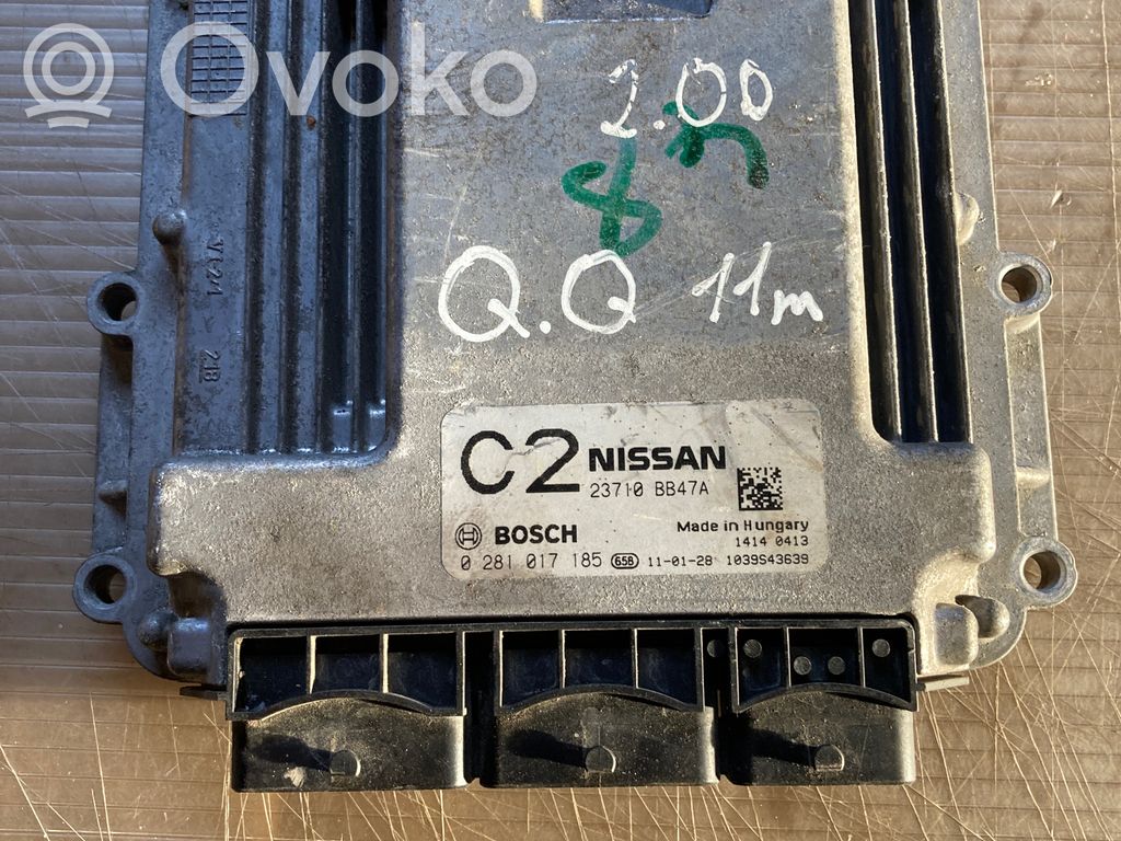 Nissan Qashqai+2 Engine control unit/module 