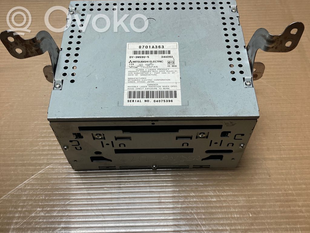 Mitsubishi Outlander Unitate principală radio/CD/DVD/GPS 