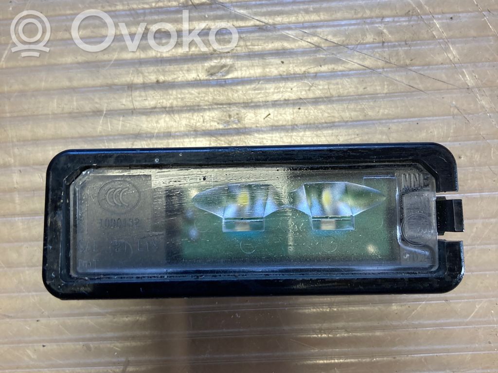 Seat Leon (5F) Éclairage de plaque d'immatriculation 