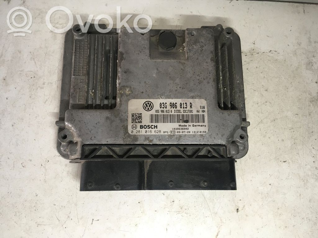 Skoda Fabia Mk2 (5J) Engine control unit/module 