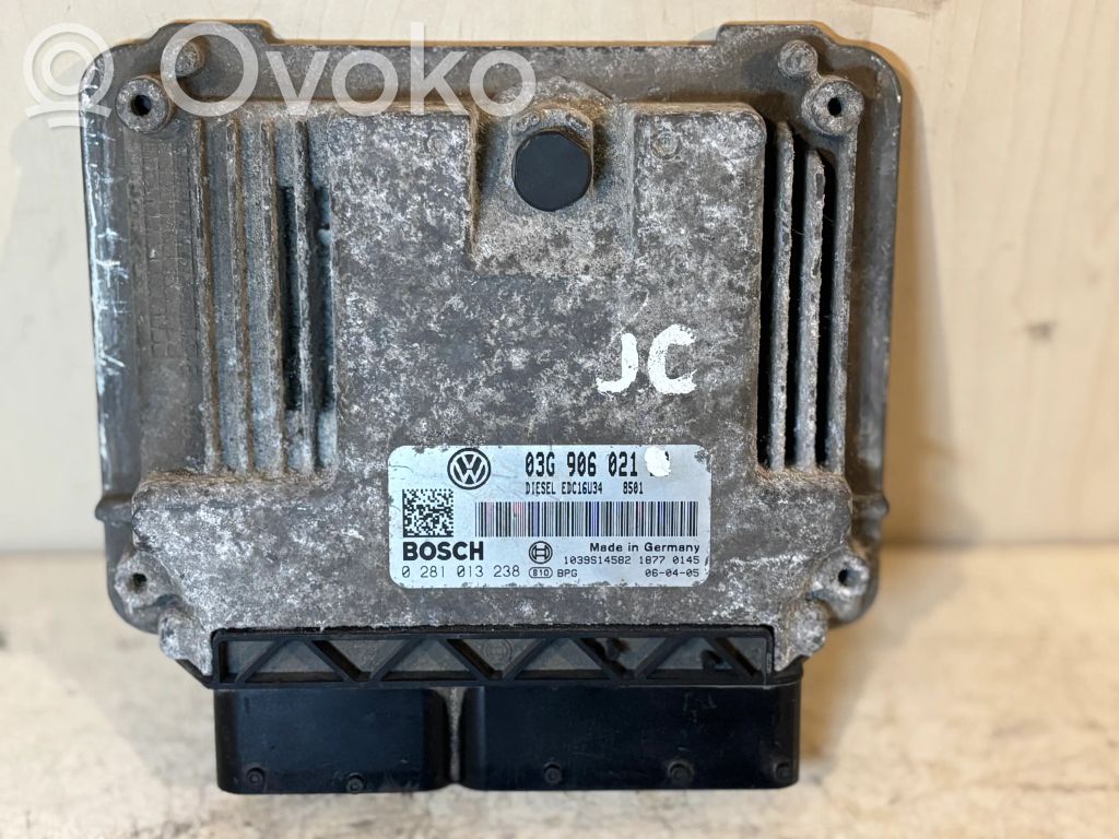 Skoda Octavia Mk2 (1Z) Sterownik / Moduł ECU 