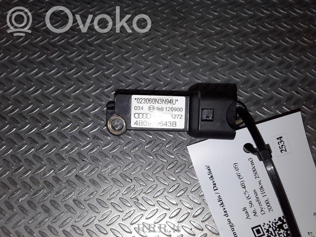 Turvatyynyn törmäysanturi   4B0959643B