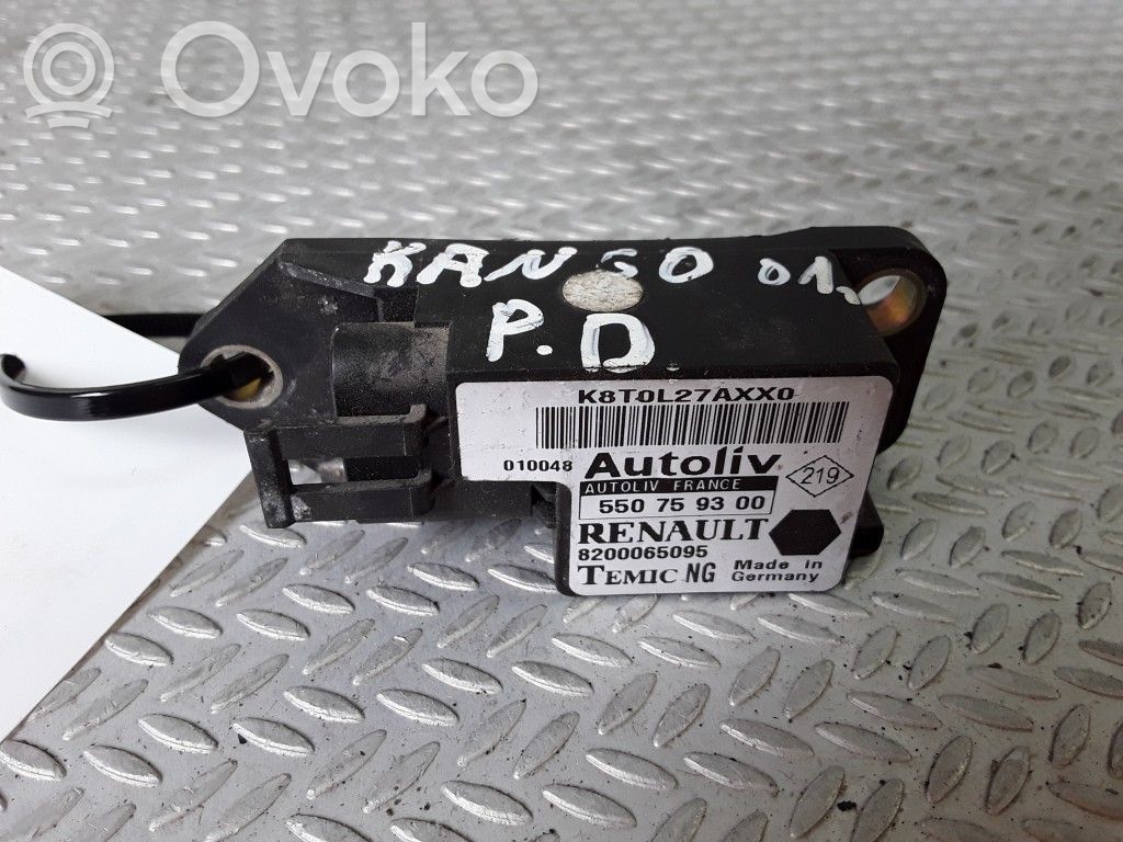 Renault Kangoo I Airbagsensor Crashsensor Drucksensor 