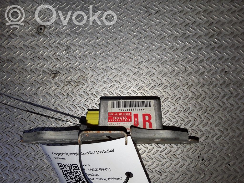 Lexus IS 200-300 Airbagsensor Crashsensor Drucksensor 
