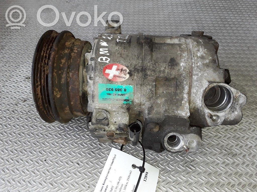 BMW 5 E39 Air conditioning (A/C) compressor (pump) 
