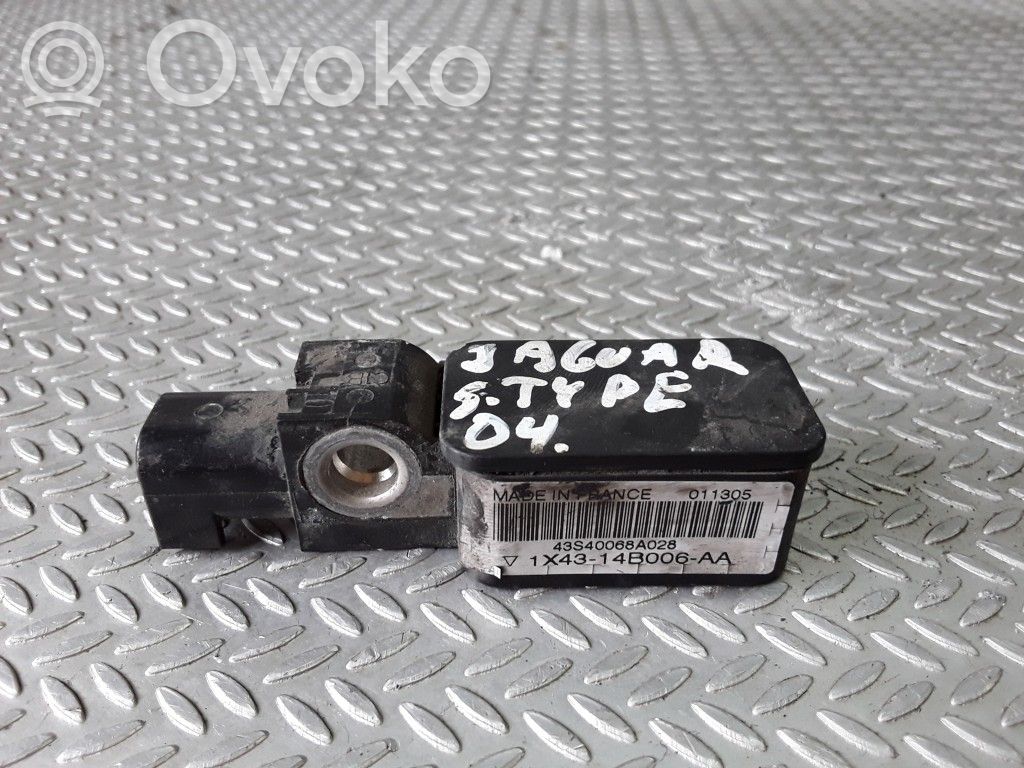Jaguar S-Type Airbagsensor Crashsensor Drucksensor 