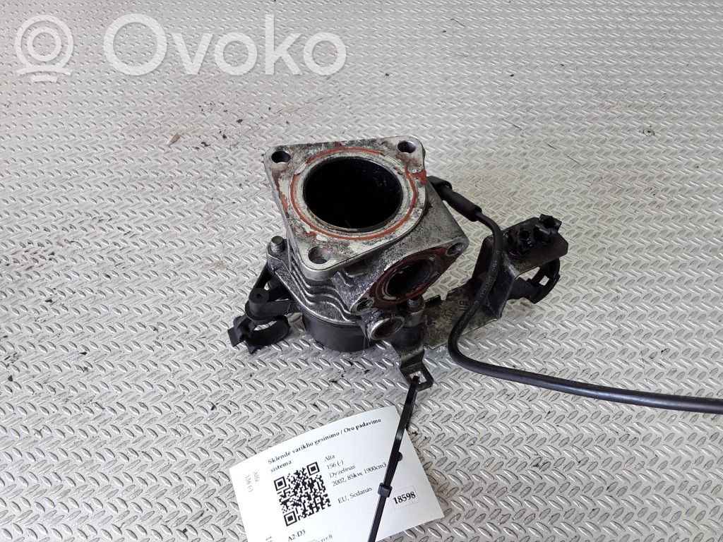 Alfa Romeo 156 Válvula de cierre de motor 