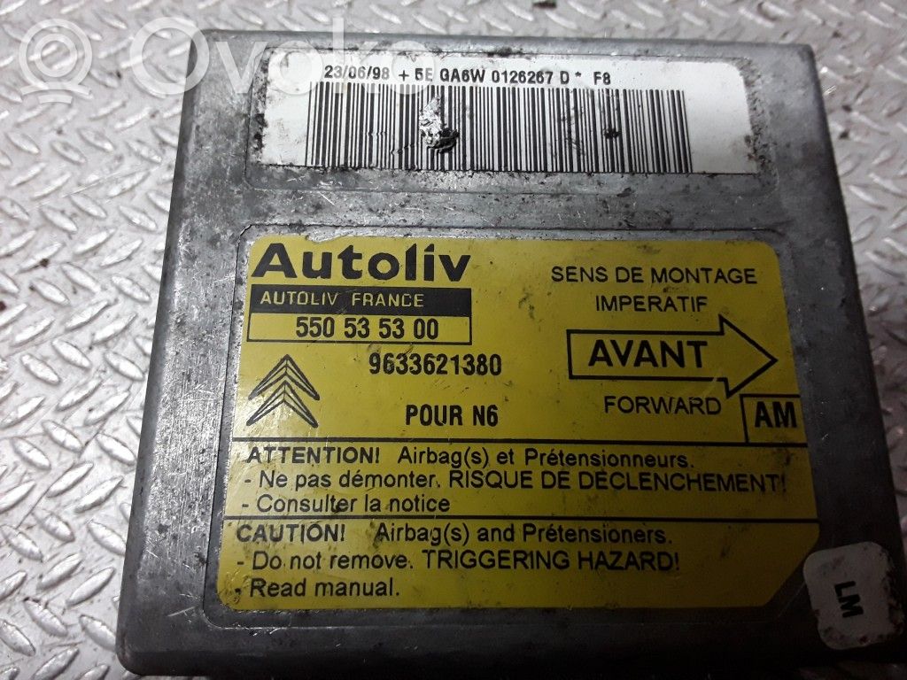 Citroen Xsara Airbag control unit/module 