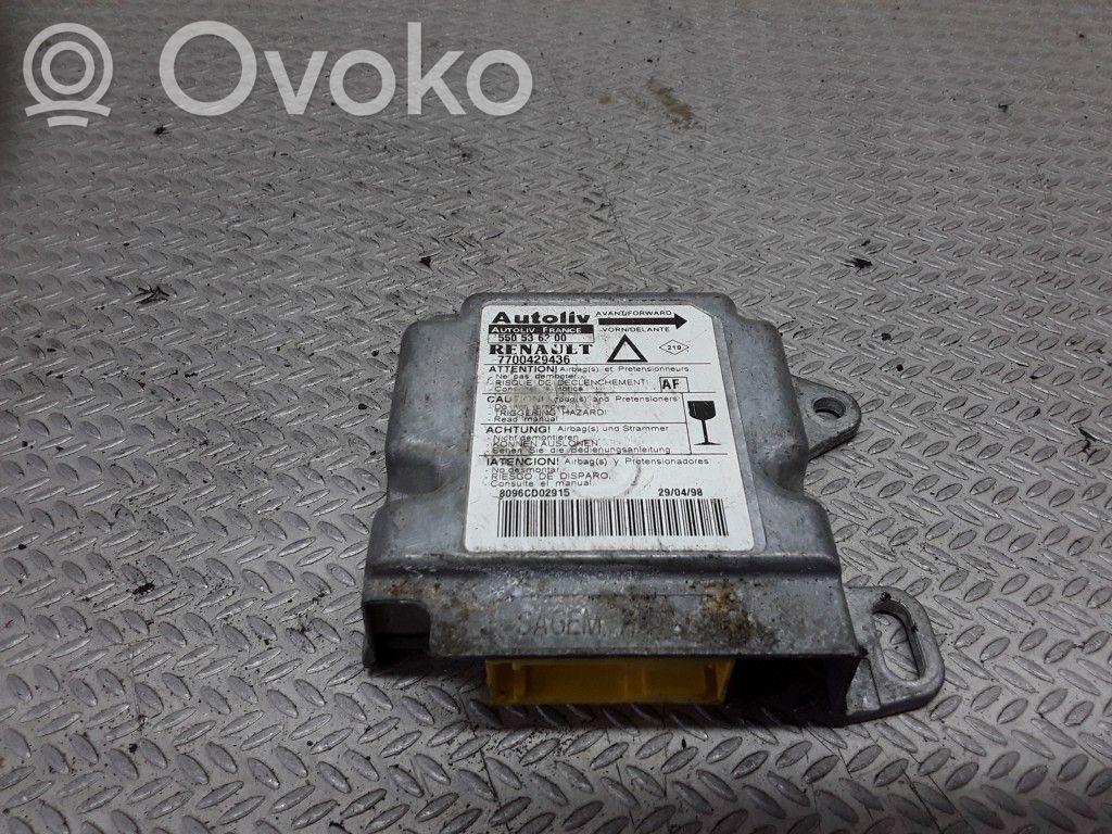 Renault Laguna I Airbag control unit/module 