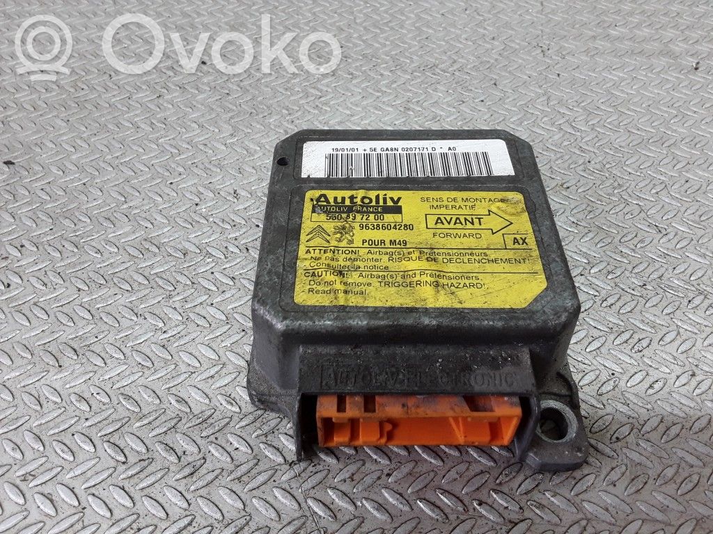 Citroen Berlingo Airbag control unit/module 