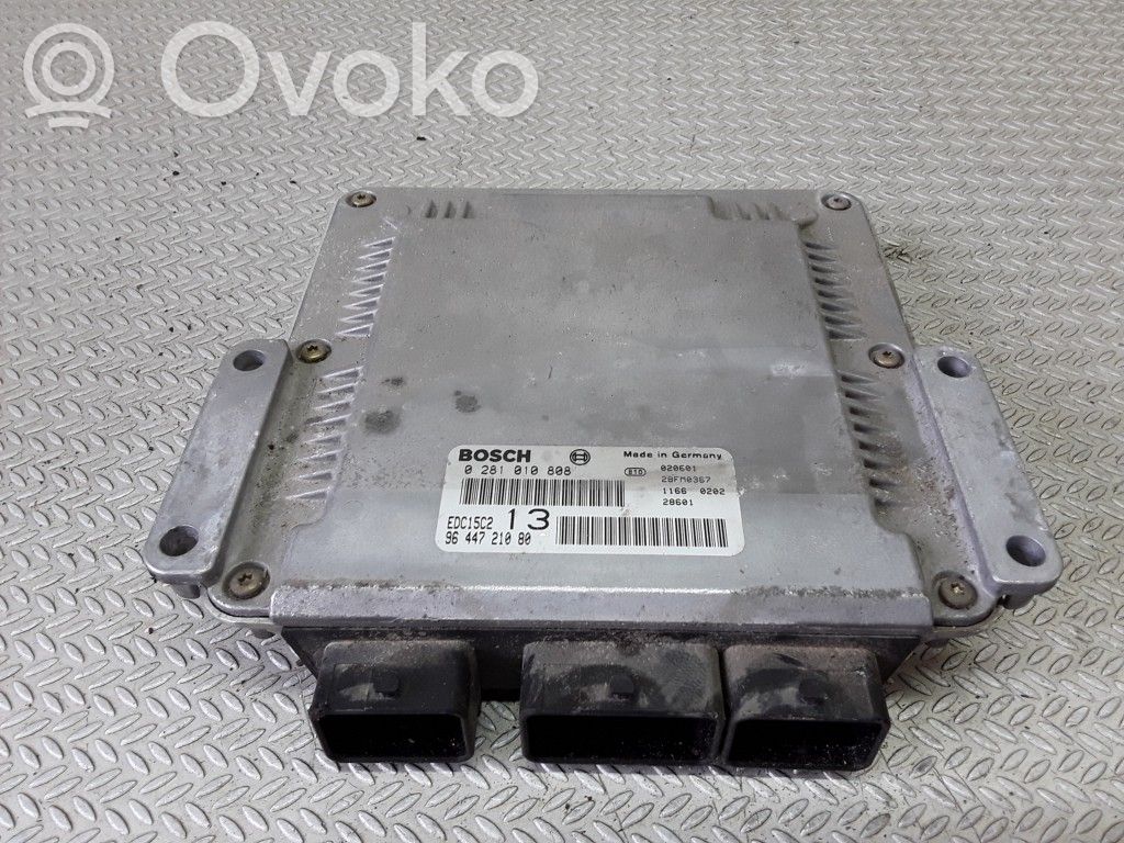 Engine control unit/module   0281010808,9644721080
