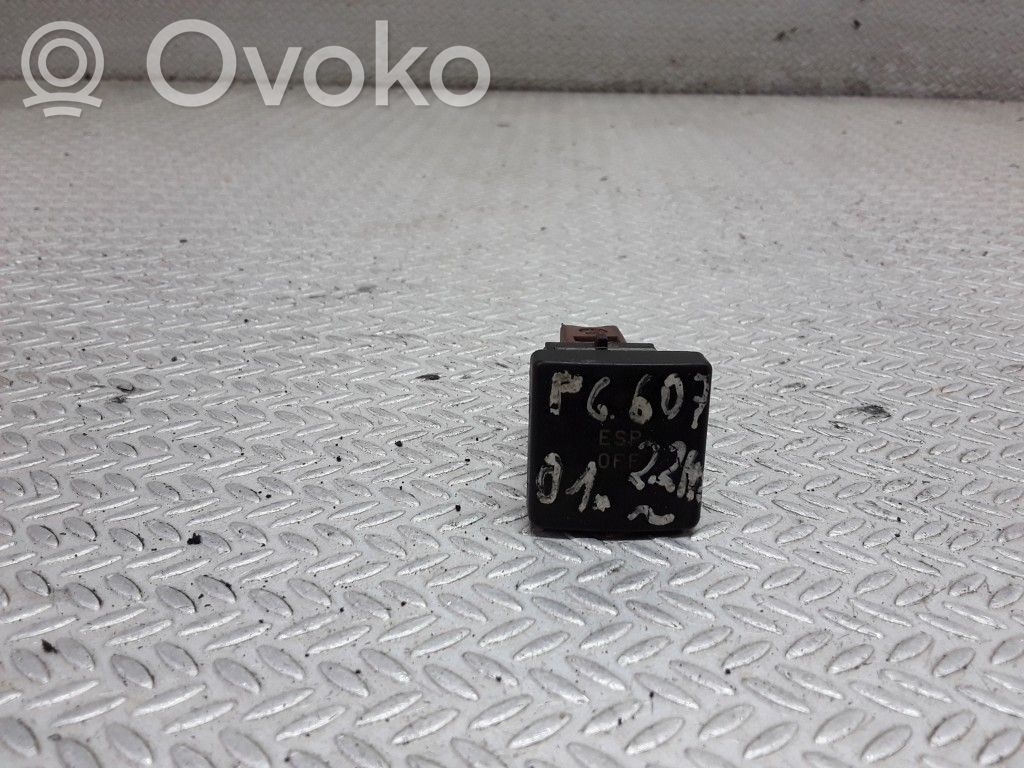Peugeot 607 Traction control (ASR) switch 