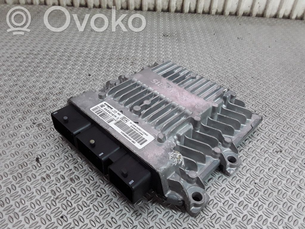 Engine control unit/module   5WS40167FT,SW9656412980