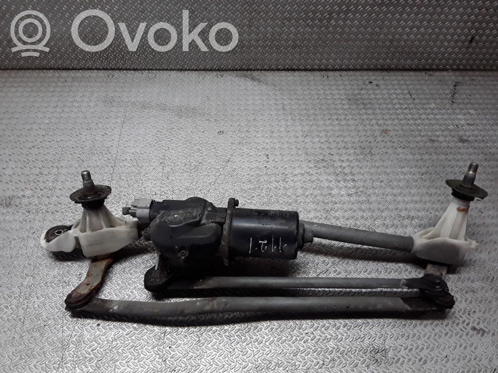 Honda Jazz Mechanizm i silniczek wycieraczek szyby przedniej / czołowej 