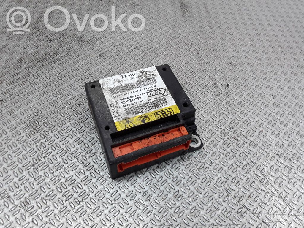 Turvatyynyn ohjainlaite/moduuli   9640341180