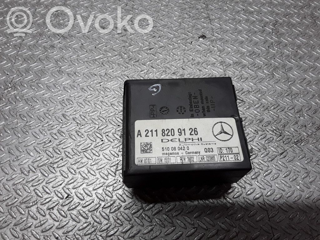 Unidad de control/módulo de alarma   2118209126