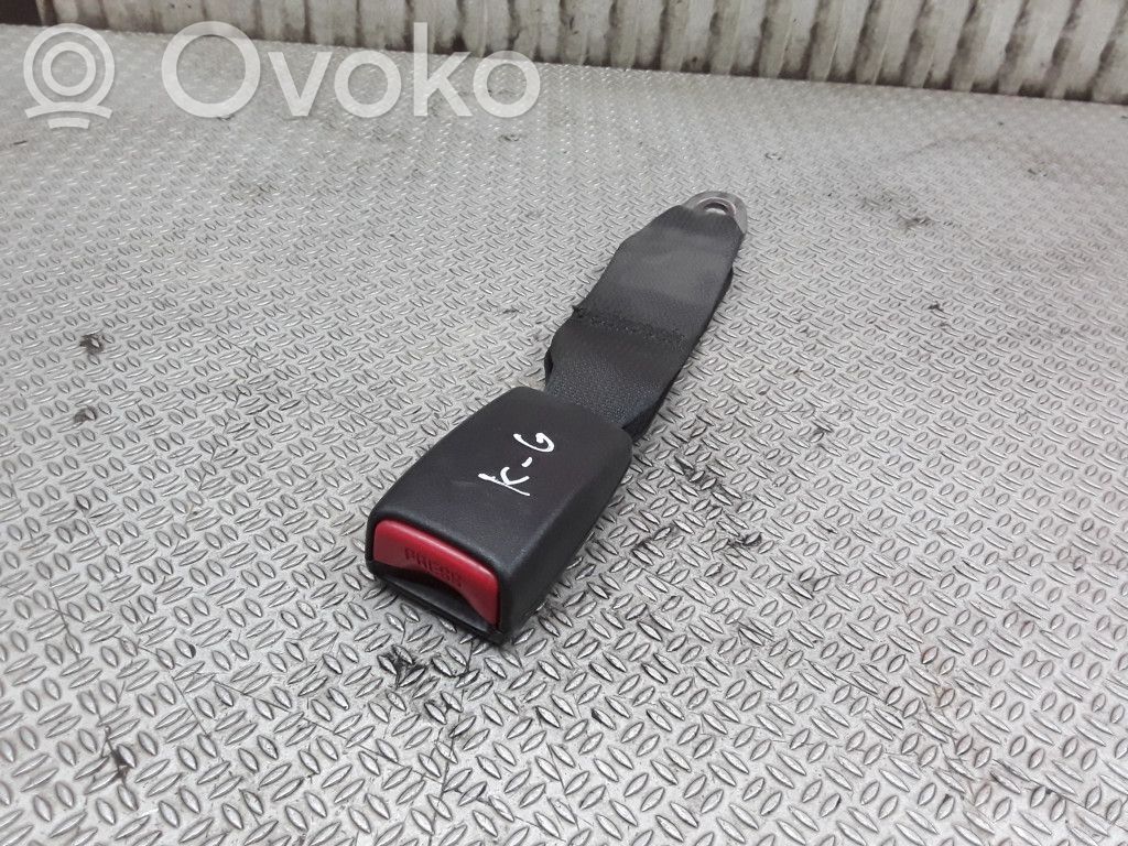 Hebilla del cinturón de seguridad trasero