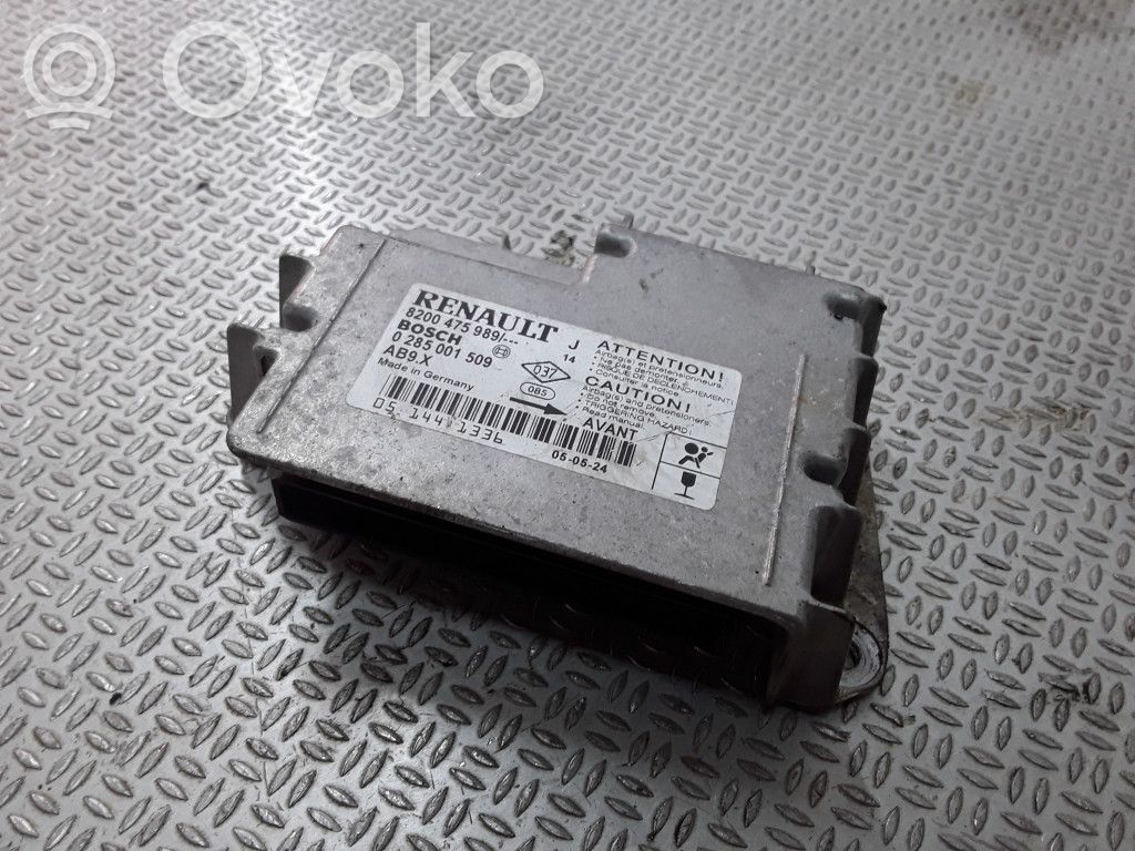 Airbag control unit/module   8200475989