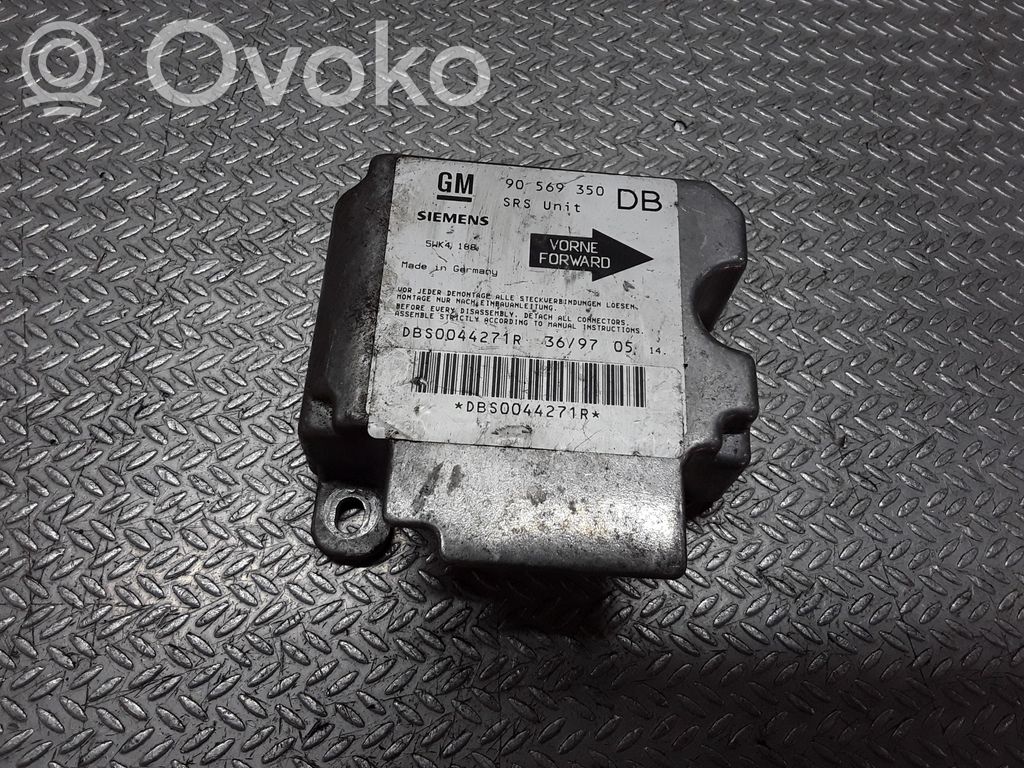 Module de contrôle airbag   90569350,5WK4188