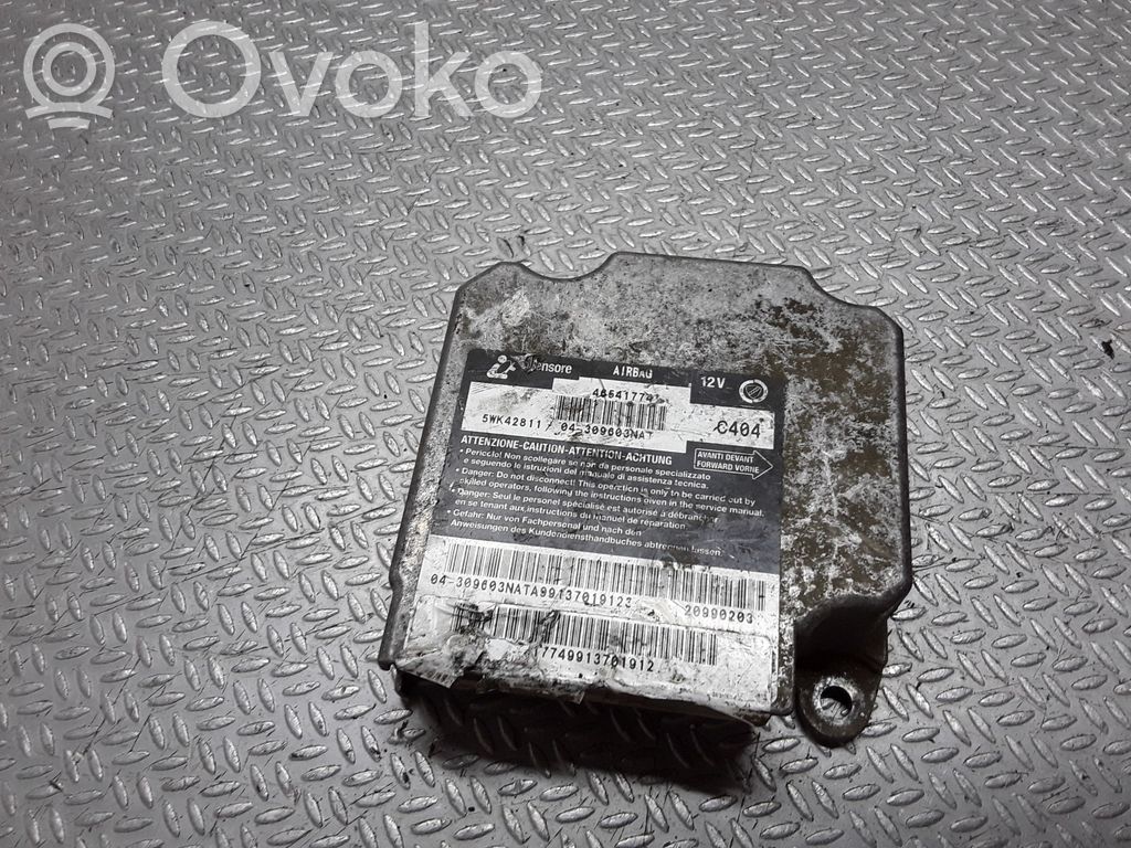 Fiat Bravo - Brava Airbag control unit/module 