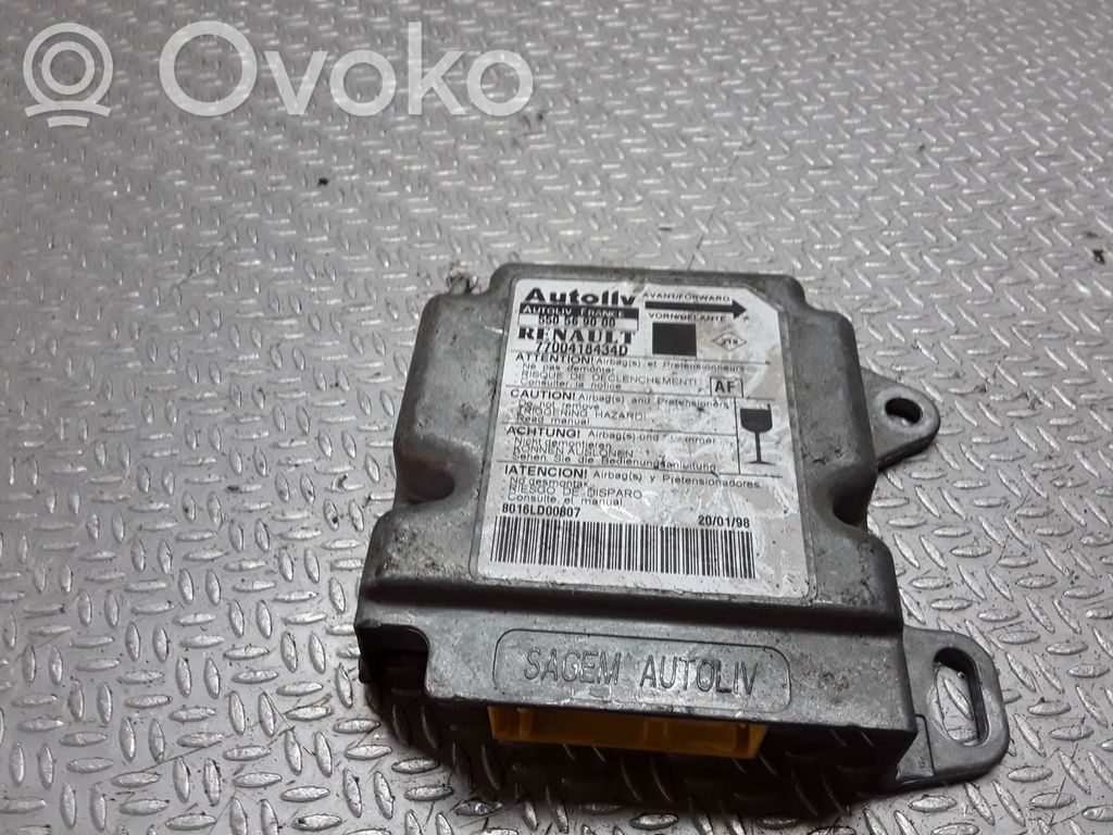 Renault Scenic I Sterownik / Moduł Airbag 