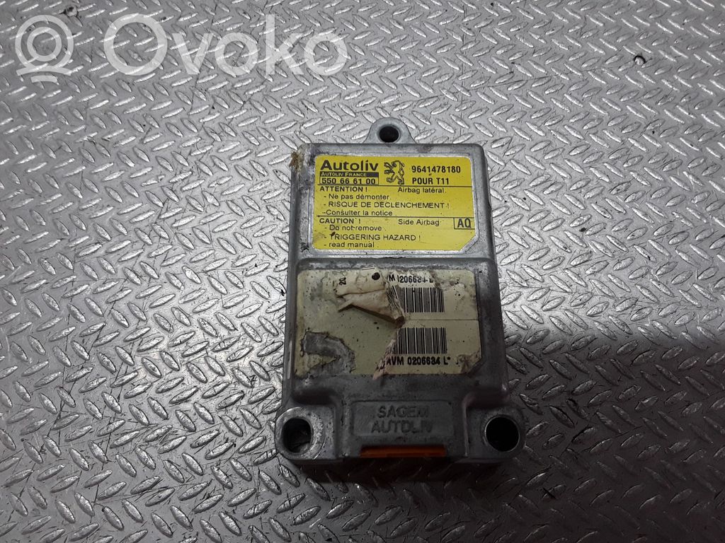 Peugeot 206 Airbag control unit/module 