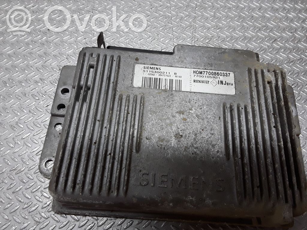 Renault Megane I Engine control unit/module 