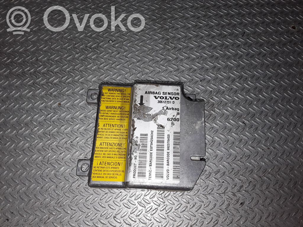 Volvo S40, V40 Airbag control unit/module 