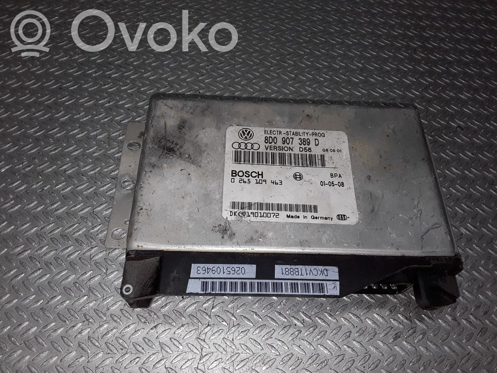 ABS-Steuergerät   8D0907389D,0265109463
