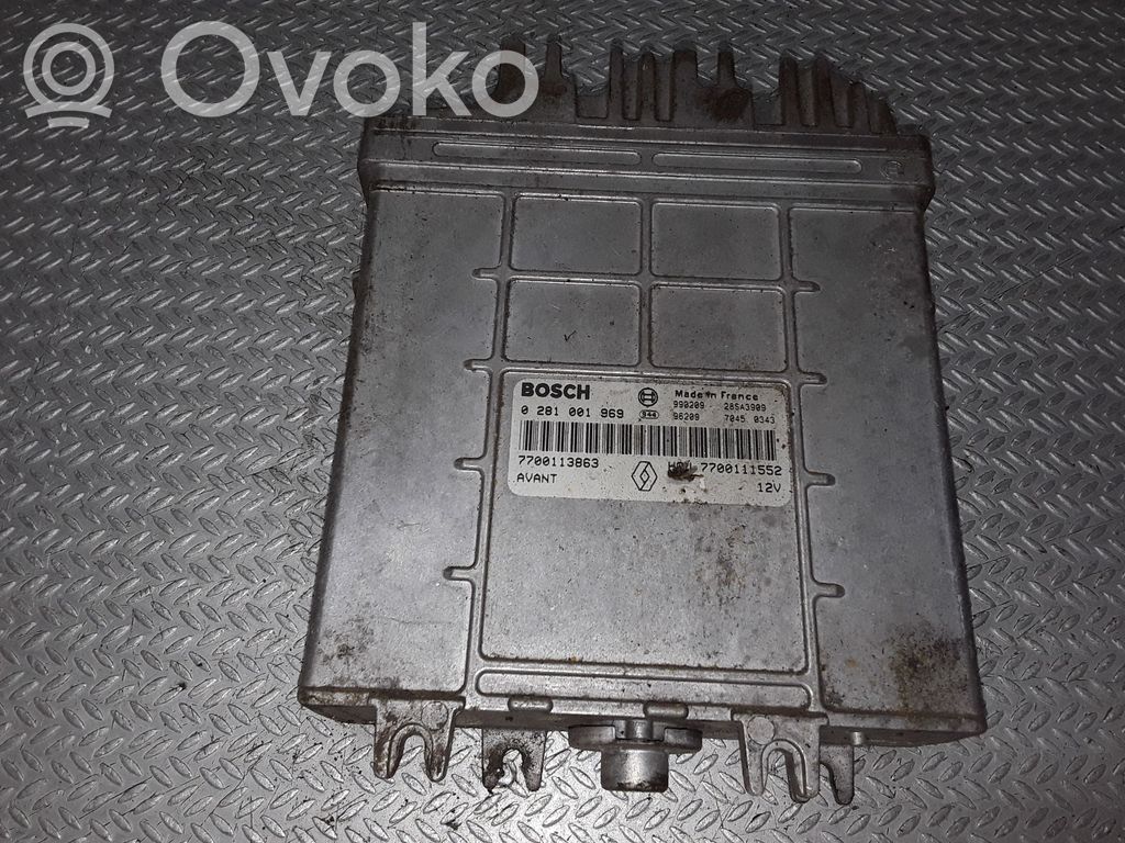 Renault Megane I Engine control unit/module 
