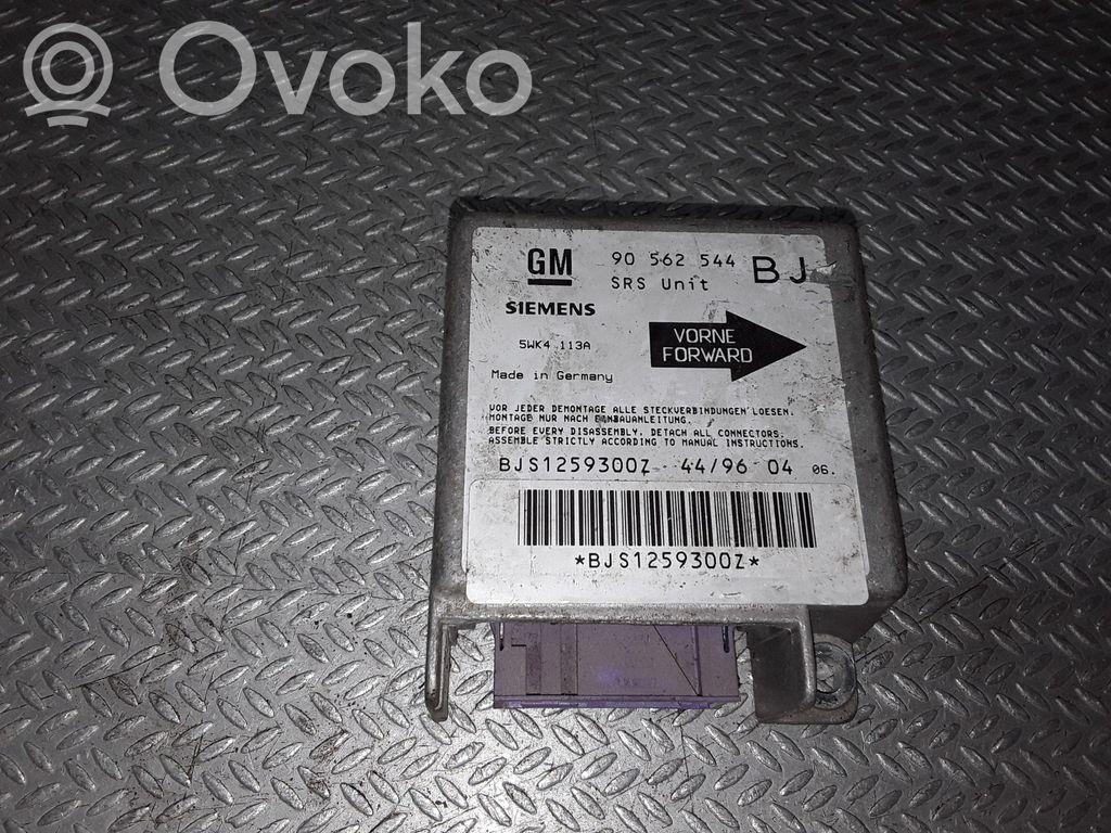Opel Astra F Airbag control unit/module 