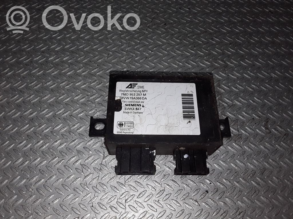 Volkswagen Sharan Immobilizer control unit/module 