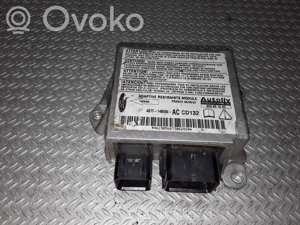 Airbag control unit/module   603951000,4S7T14B056AC