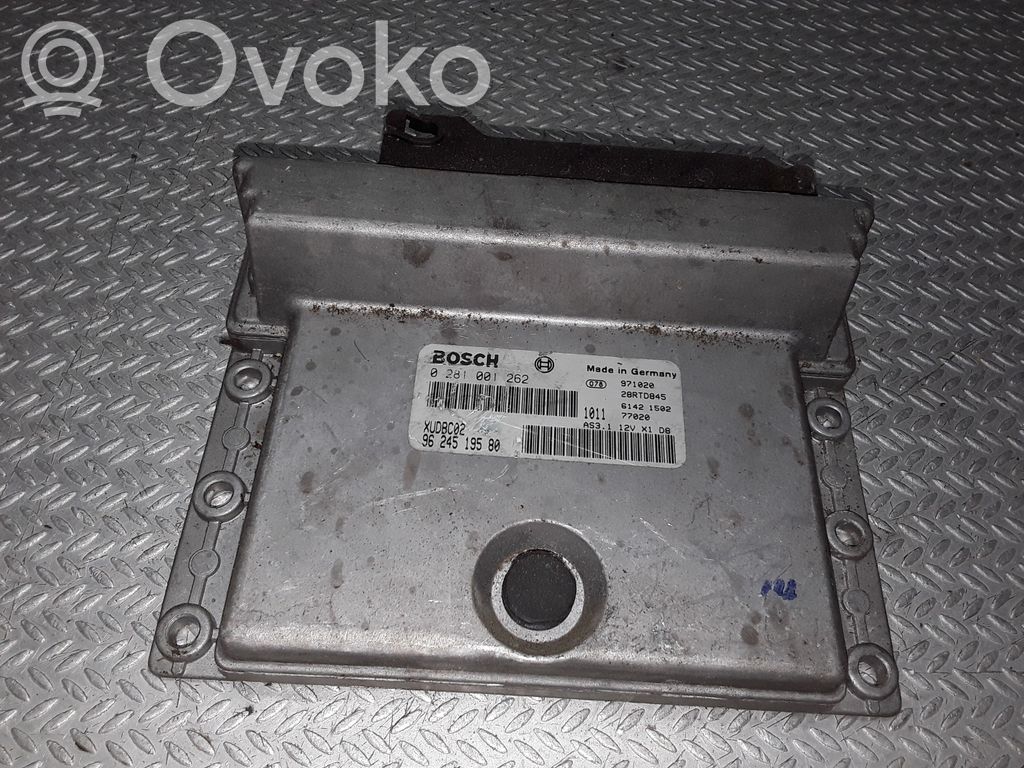 Unidad de control/módulo del motor   0281001262,9624519580