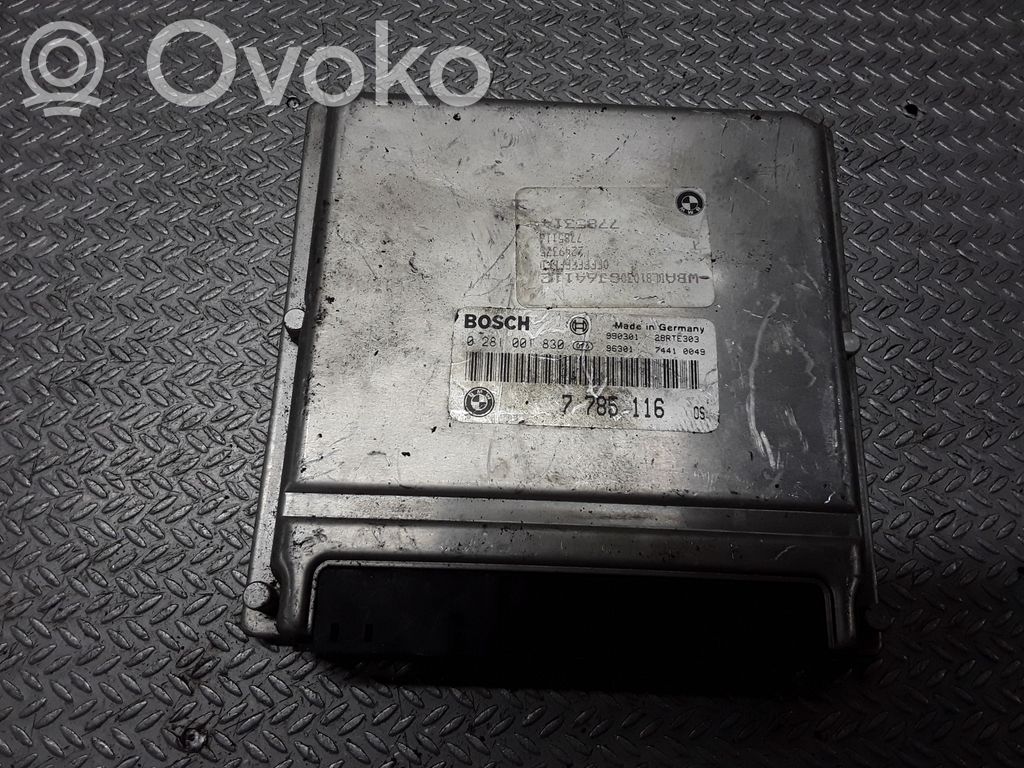 BMW 5 E39 Engine control unit/module 
