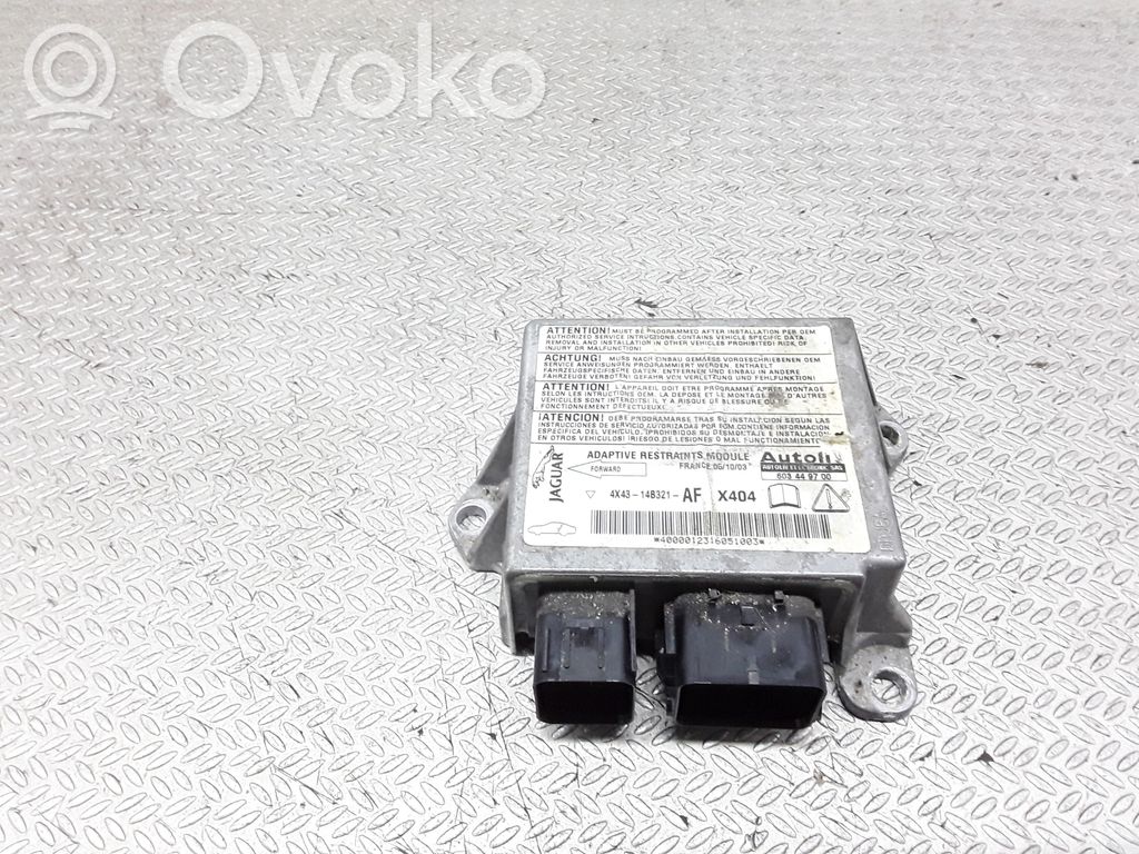 Jaguar X-Type Airbag control unit/module 