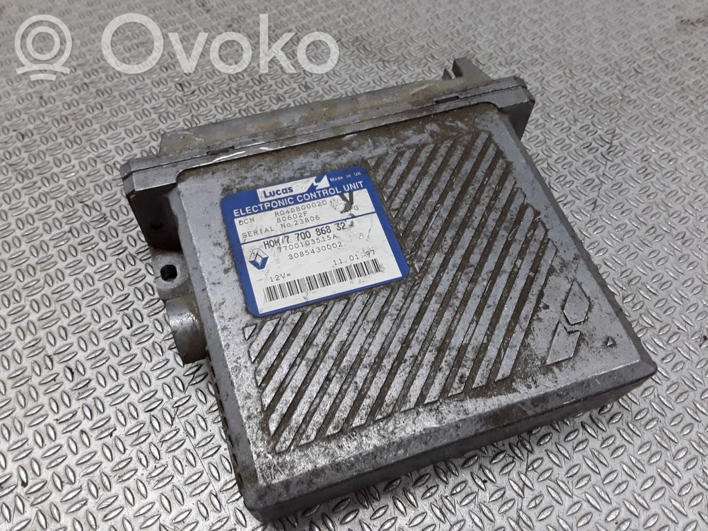 Renault Megane I Engine control unit/module 