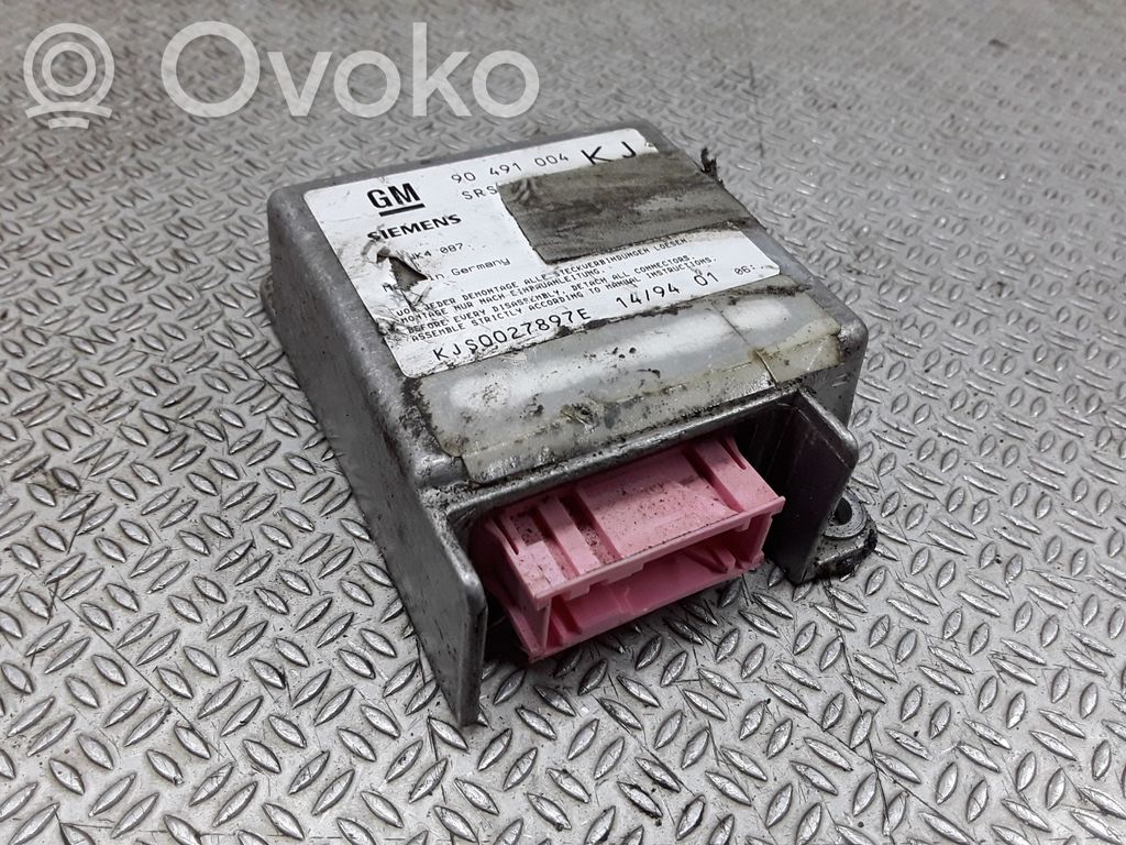 Turvatyynyn ohjainlaite/moduuli   90491004