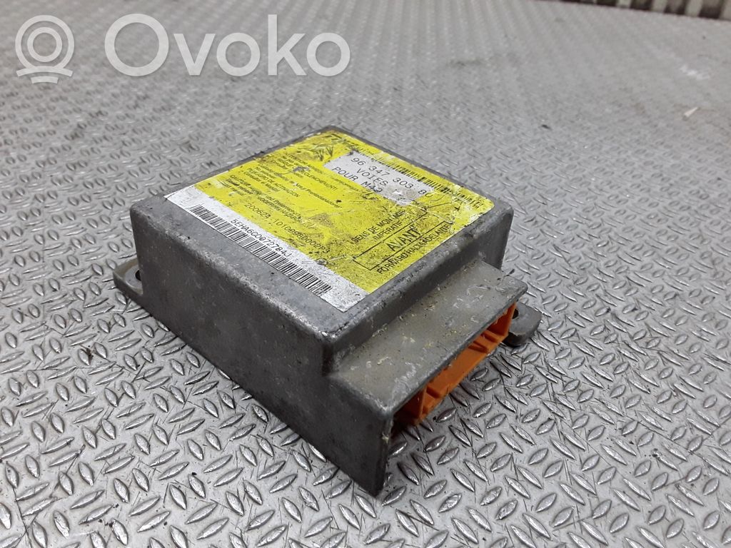 Citroen Berlingo Turvatyynyn ohjainlaite/moduuli 