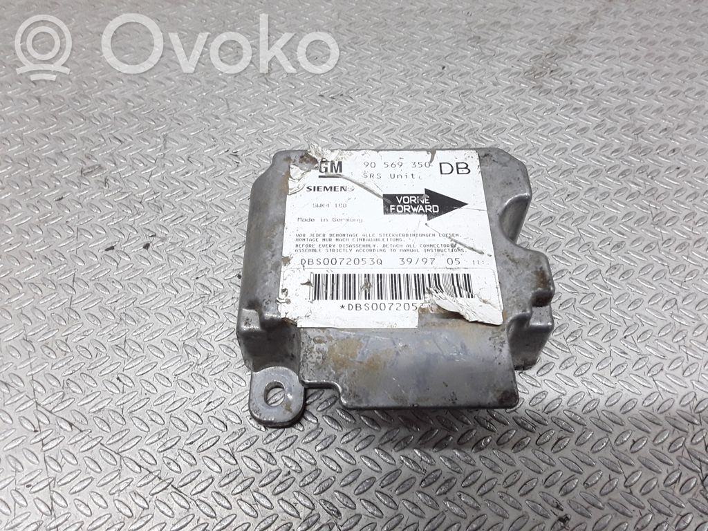 Module de contrôle airbag   90569350,5WK4188