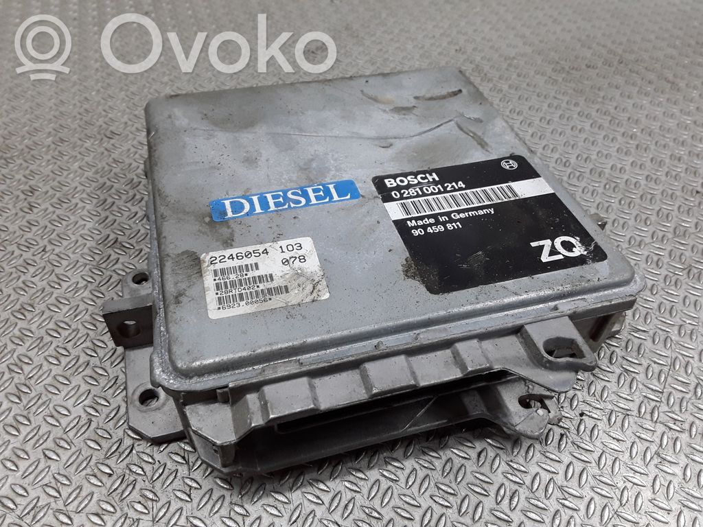 Centralina/modulo del motore   90459811,0281001214