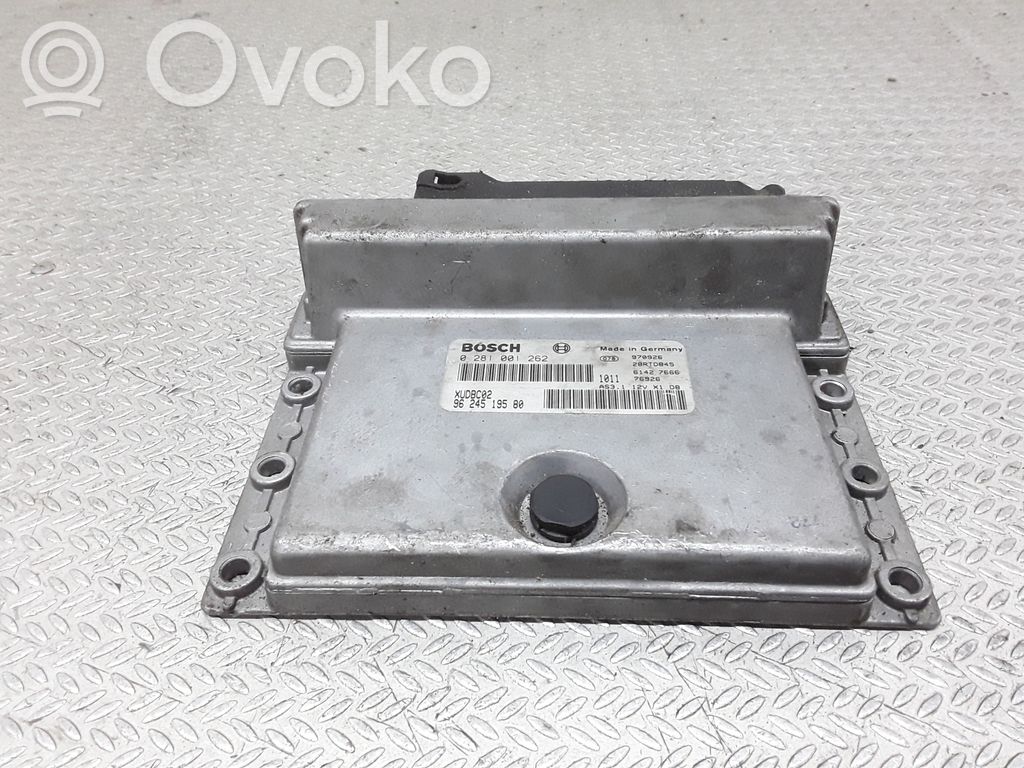 Unidad de control/módulo del motor   9624519580,0281001262