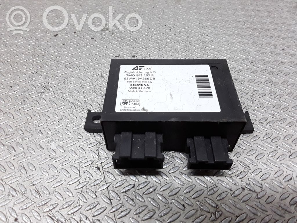 Volkswagen Sharan Unitate/modul comandă imobilizator 