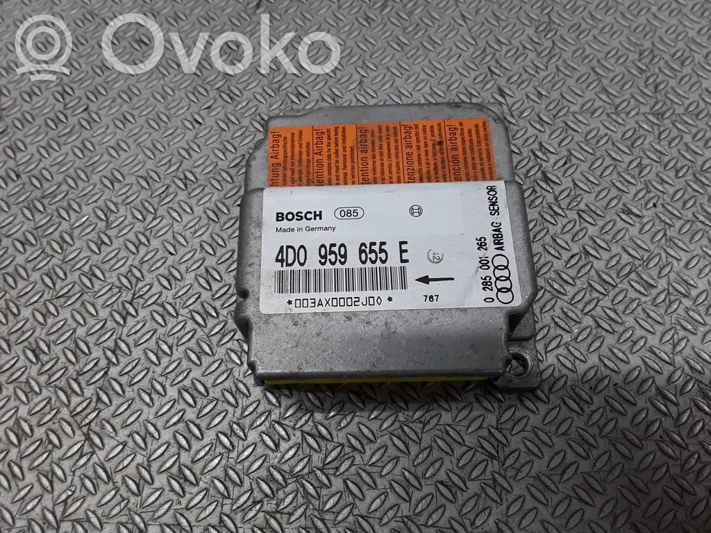 Audi A8 S8 D2 4D Airbag control unit/module 