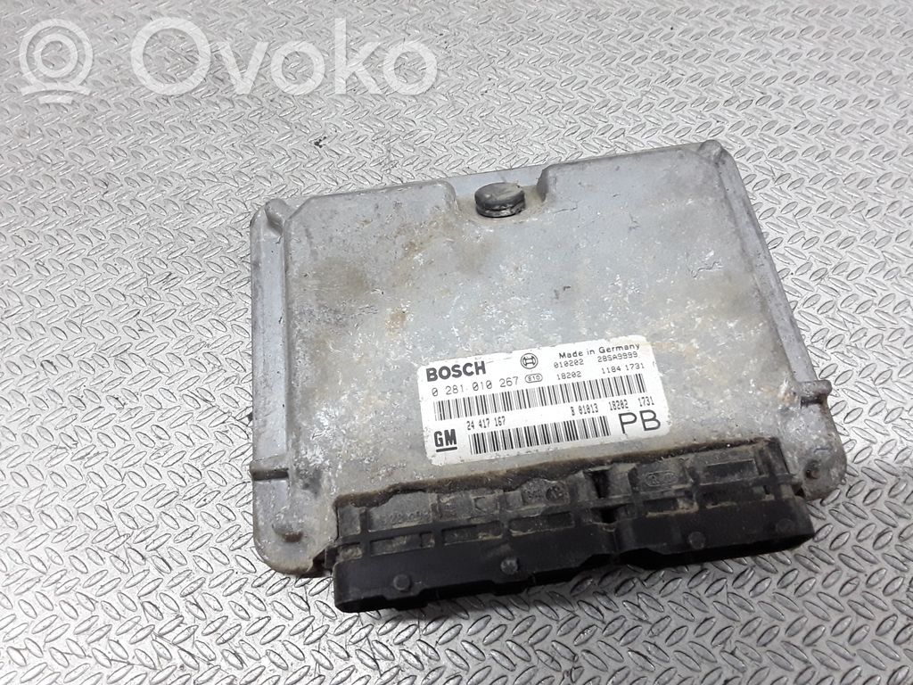 Unidad de control/módulo del motor   24417167,0281010267