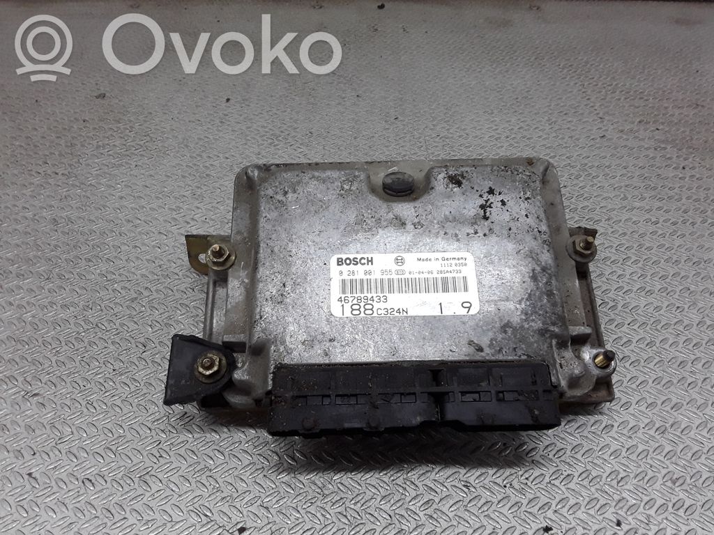 Fiat Punto (188) Unitate/modul de control motor 