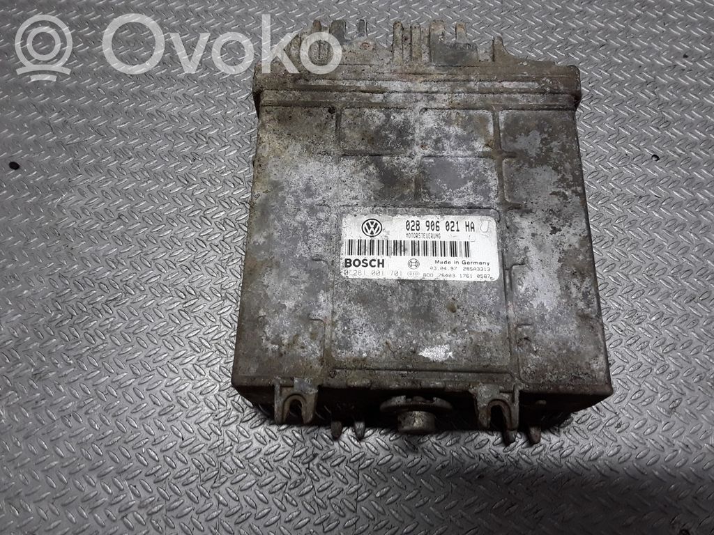 Engine control unit/module   0281001701,028906021HA
