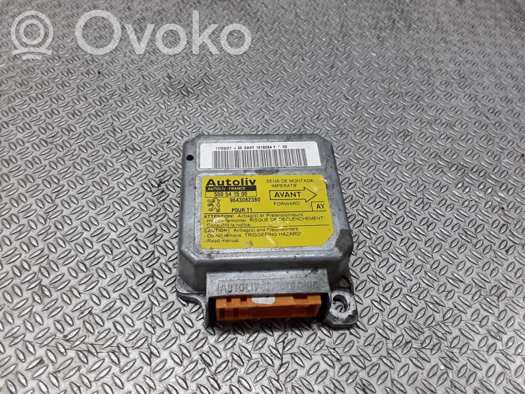 Peugeot 206 Airbag control unit/module 