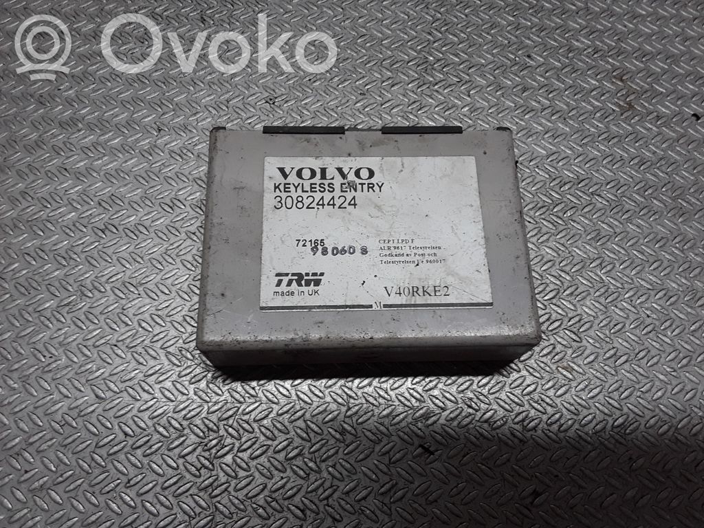Volvo S40, V40 Unidad de control/módulo inmovilizadora 